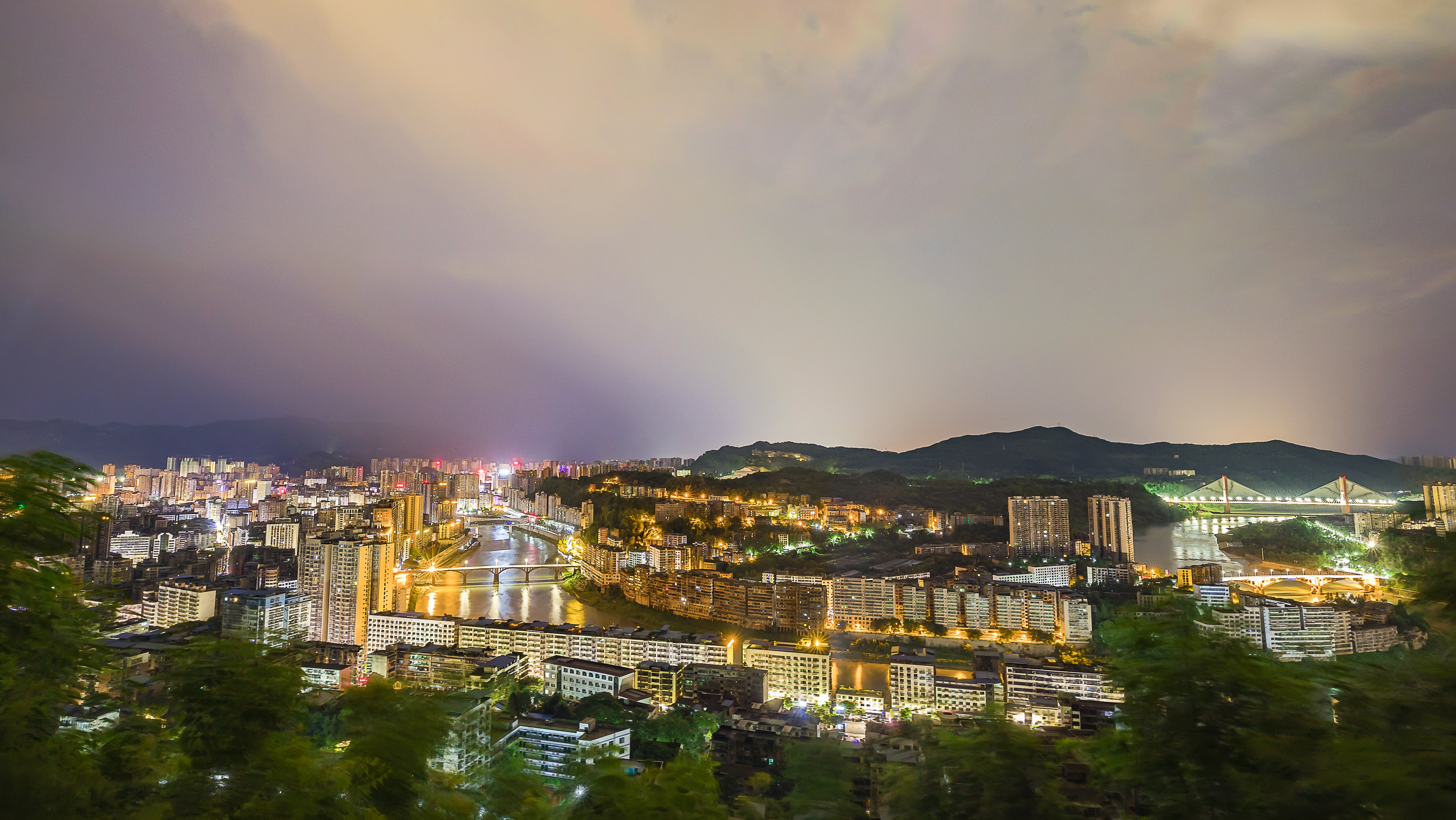 每日一赏|达城夜景 - 达州观察