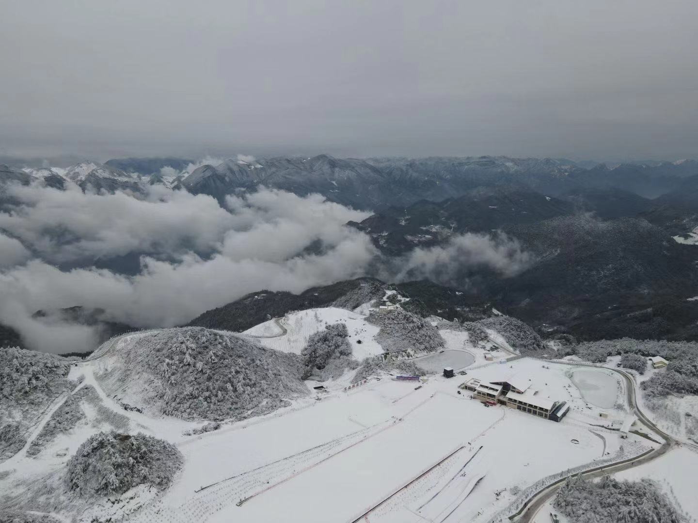 「达观拍客」巴山大峡谷雪景