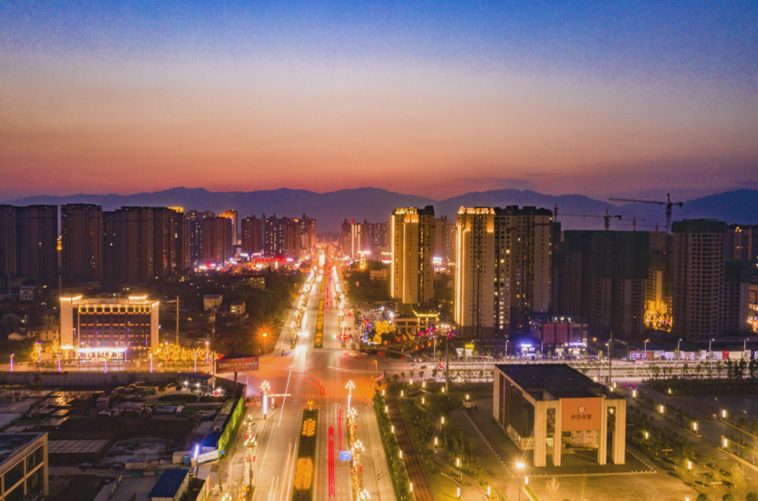 華燈初上的大竹夜景,你是否每一個都看過 - 達州新聞網