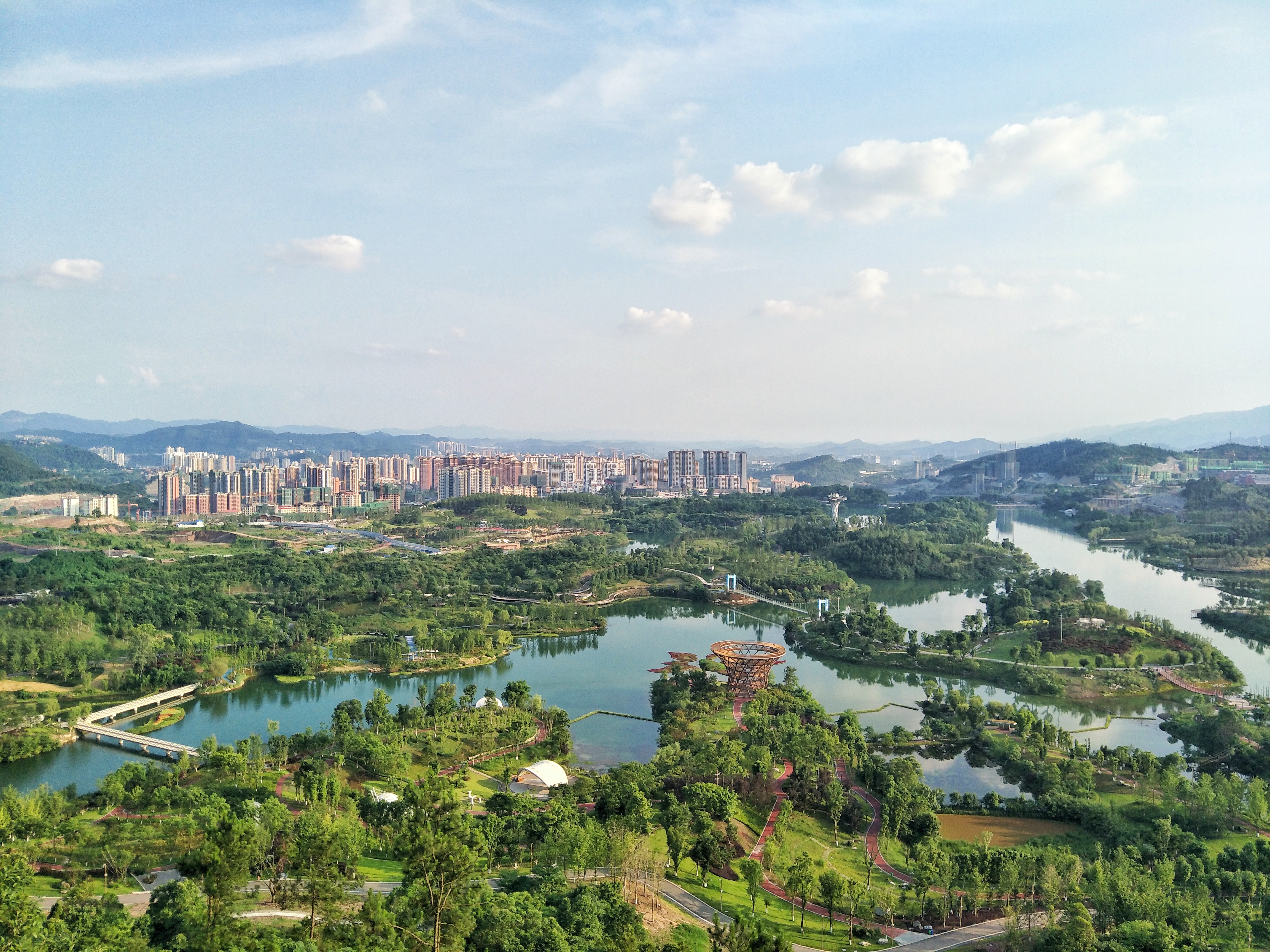 达州莲花湖儿童乐园图片