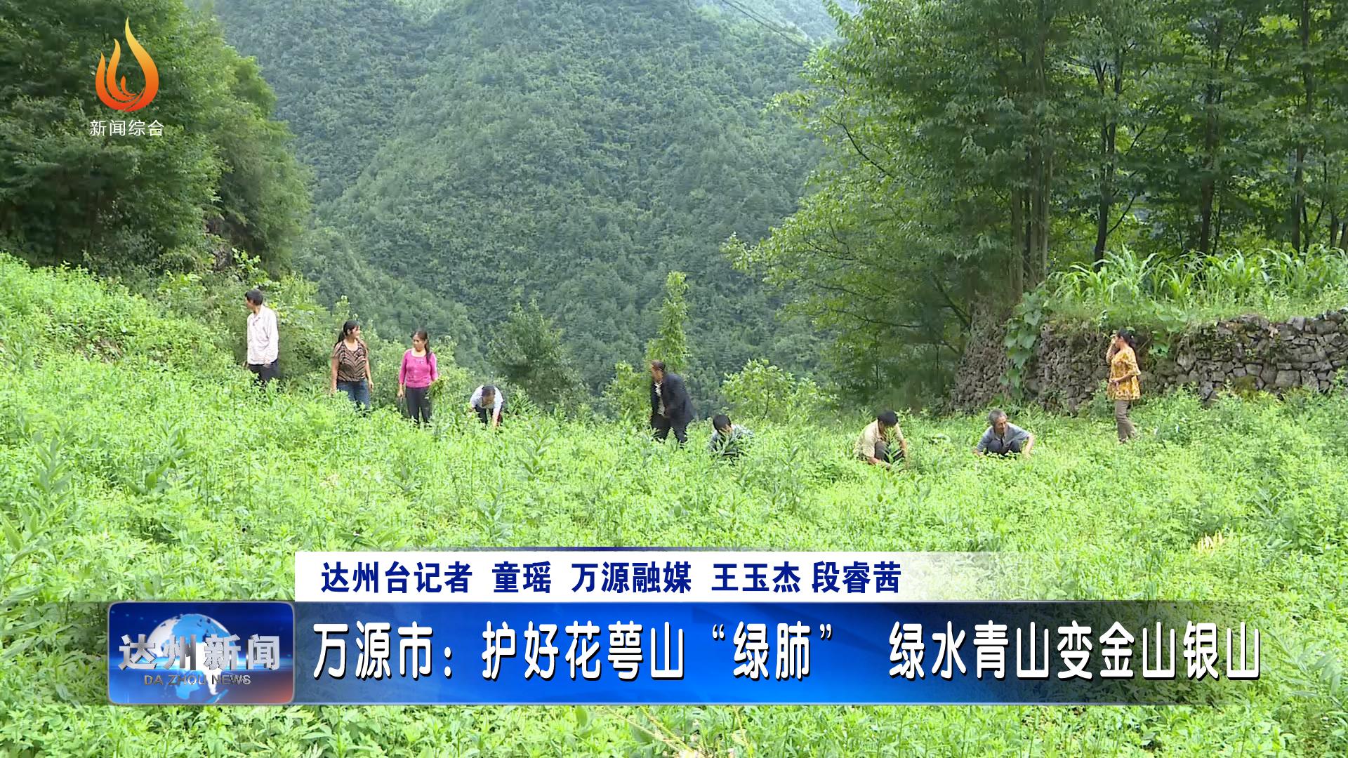 万源市护好花萼山绿肺绿水青山变金山银山