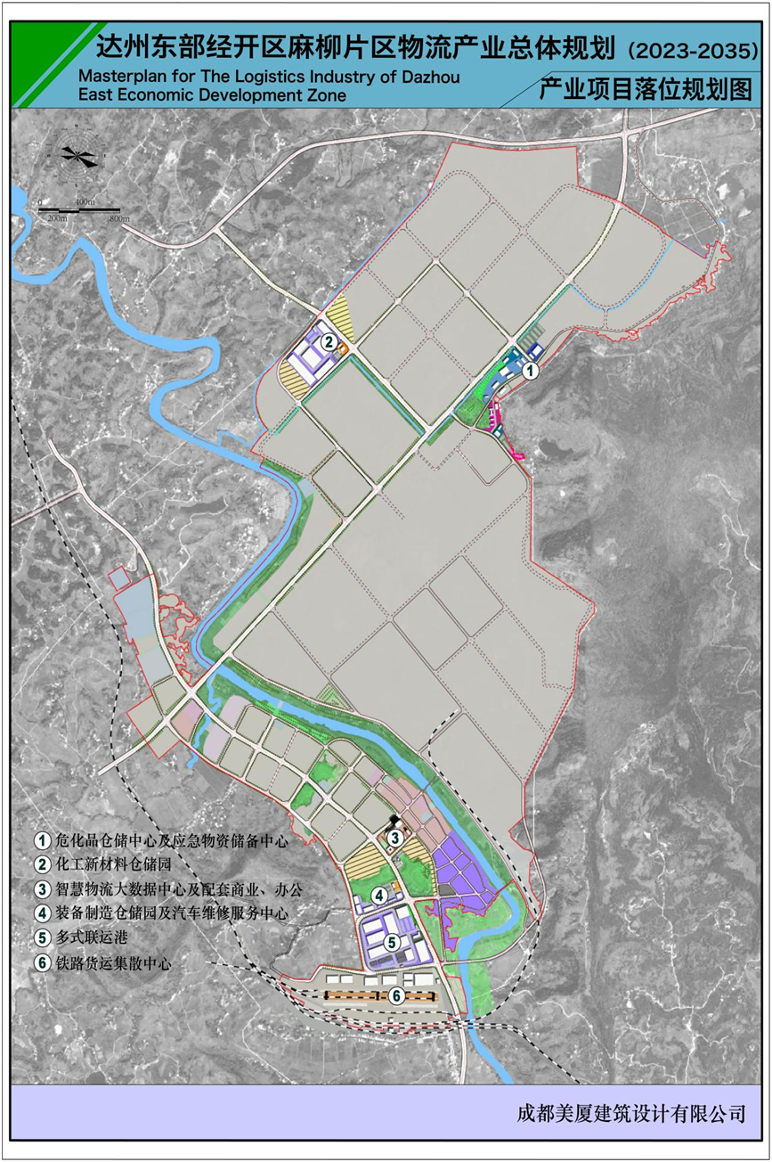 达川区大堰镇规划图片