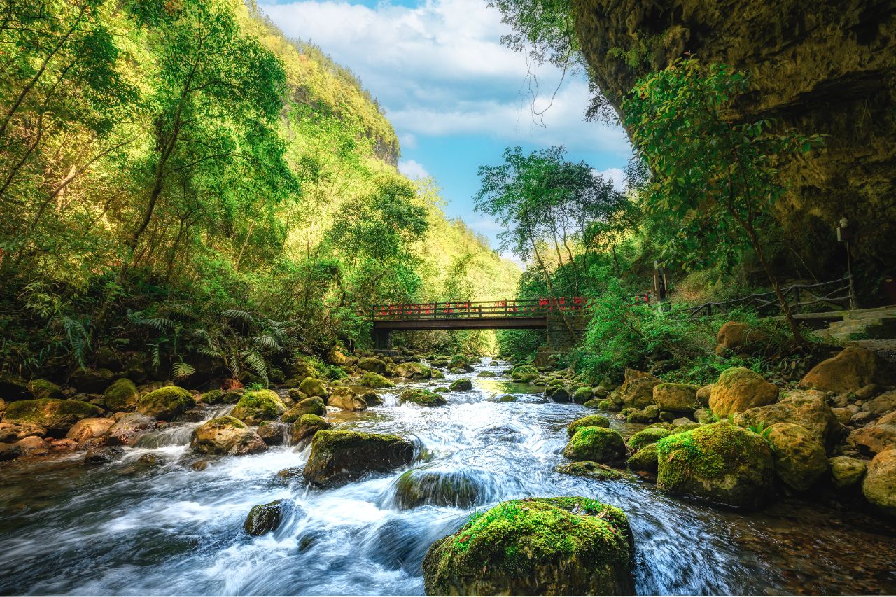 四川巴山大峡谷风景区图片