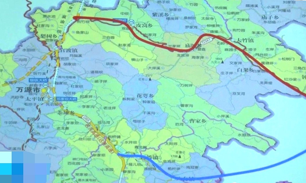 万源至城口高速公路已纳入四川省高速公路布局规划